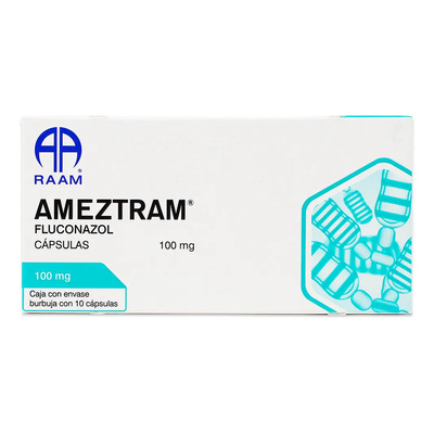 Ameztram Fluconazol Caja Con 10 Cápsulas De 100 Mg Raam | MercadoLibre