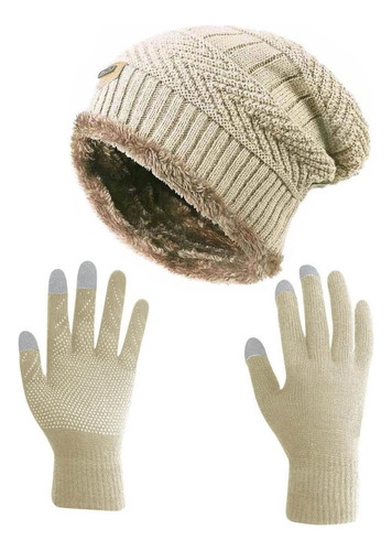 Hindawi Slouchy Beanie Guantes Para Mujer Gorro De Invierno