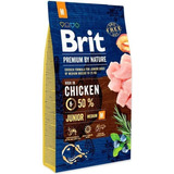 Alimento Perro Cachorro Brit Premium Junior Medium 15kg. Np