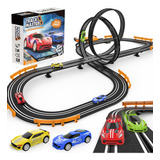 Slot-car - Juego De Pistas De Carreras Para Niños Y Niños, B