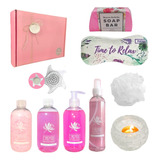 Aromas Relax Caja Regalo Mujer Box Zen Spa Rosas Set Kit N04
