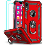 Funda Para iPhone XR 10 Y 10xr (color Rojo / Leyi)