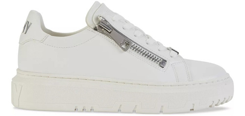 Tenis Dkny Mujer Donna Karan Matti Casuales Deportivo Blanco