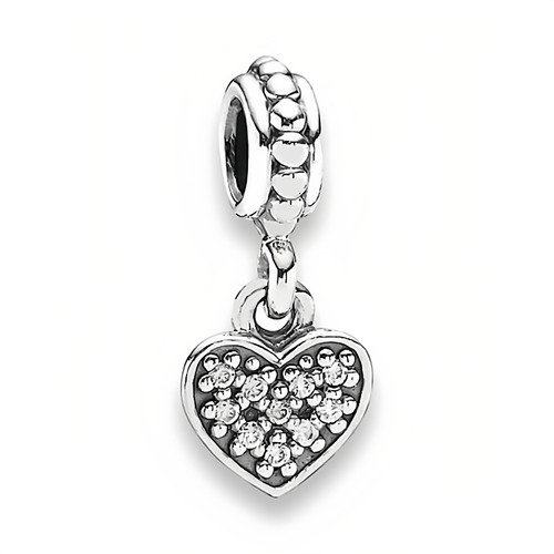 Charm Corazon Colgante Pulsera Pandora Amor + Regalo