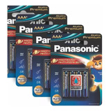 Pilhas Alcalina Premium Panasonic Aa C/ 16 Unidades 