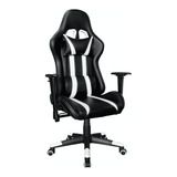 Silla De Escritorio Morshop S19 Gamer Ergonómica  Negra Y Blanca