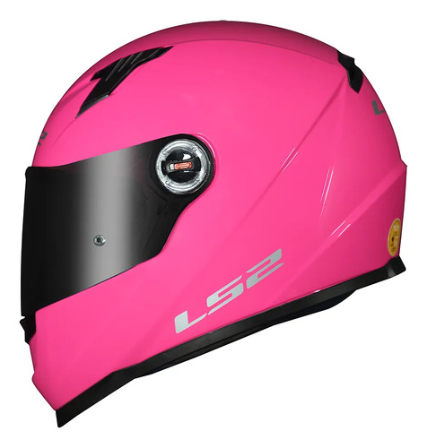 Capacete Feminino Ls2 Ff358 Monocolor Rosa