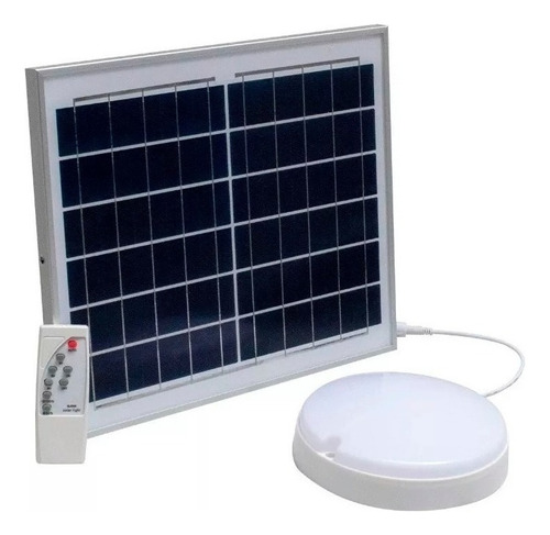 5 Pz Lampara Led Solar 25w Sobreponer Uso Exteriores Lsm25p