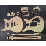 Plantilla Guitarra Prs Custom 24 - Luthier - Mdf 6mm