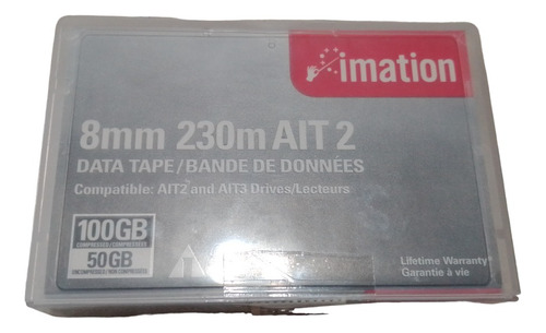 Cinta Backup Data Tape Nueva 8mm Ait2 Ait3 50 - 100 Gb