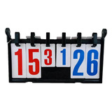 Sport Scoreboard Portable Score Keeper Para Tenis  Z