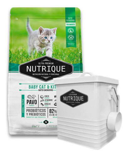 Nutrique Baby Cat & Kitten X 2 Kg + Tacho De Regalo!