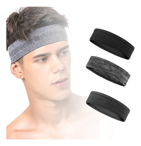 Balaca Vincha Diadema Deportiva Elástica Cabello Pelo