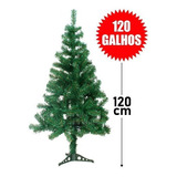 Arvore De Natal 120cm Verde 110 Galhos Tradicional Enfeite