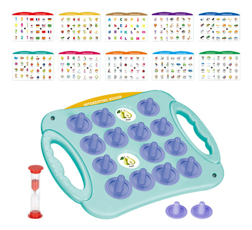 Juego De Memoria De Partidos, Juego De Mesa De Ajedrez Verde