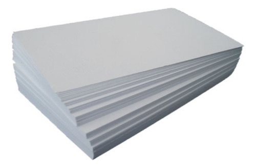 Papel Offset 300g Sulfite Branco A5 - 250 Folhas Artesanato