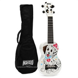 Ukelele Soprano Mahalo De Diseño Dalmata Funda Original Pua