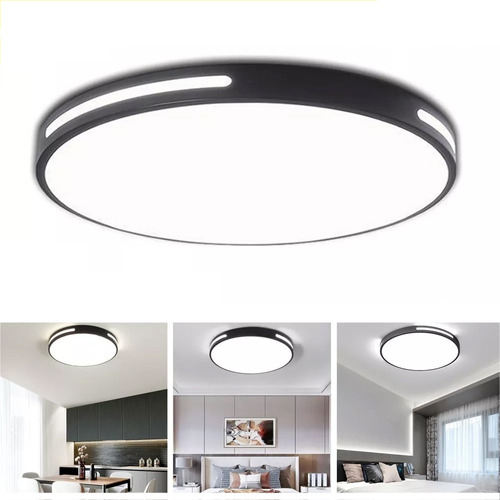 Lámparas De Techo Led Decorativas Circular Luminaria 24w