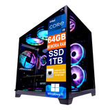 Pc Gamer Cpu Intel I9 14900k, 64gb Ddr5 / Ssd 1tb M2 / B760m