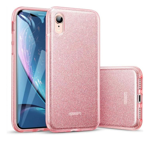 Funda Para iPhone XR Glitter Brillos Esr Anti Impacto