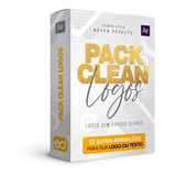 Pack Clean Logos Com 12 Animações Para Logos - After Effects