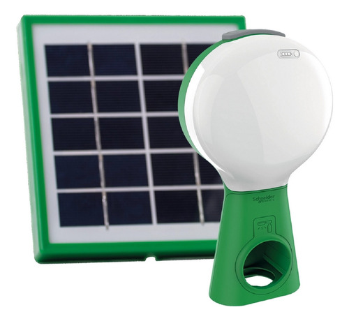 Linterna Solar Schneider 110 Lm Con Entrada Usb Mobiya Lite