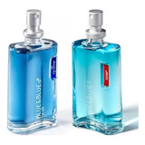 Perfume Blue And Blue Dama + Caballero - mL a $391