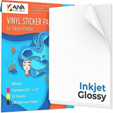 Papel Adhesivo De Vinilo Imprimible Para Impresora De Inyecc