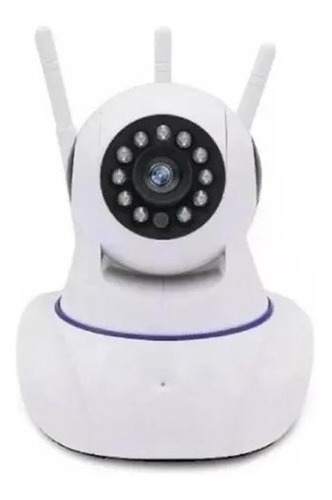 Cámara Seguridad Robotizada 3 Antenas Ip Visión Nocturna