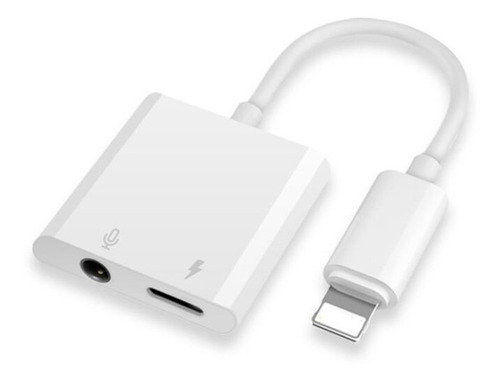 Splitter Lightning Miniplug 3.5 Compatible iPhone iPad iPod