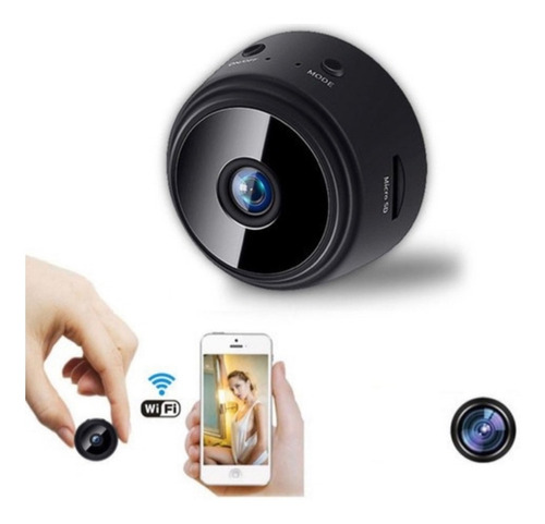 Câmera Mini Micro Camera Espiã Monitoramento Segurança Wi