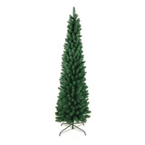Árvore Pinheiro De Natal Slim 464 Galhos Verde 2,10mt