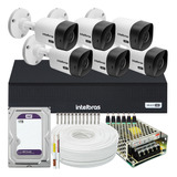 Kit Intelbras 6 Câmeras Vhc 1120 20m Dvr 8 Canais 1tb Purple