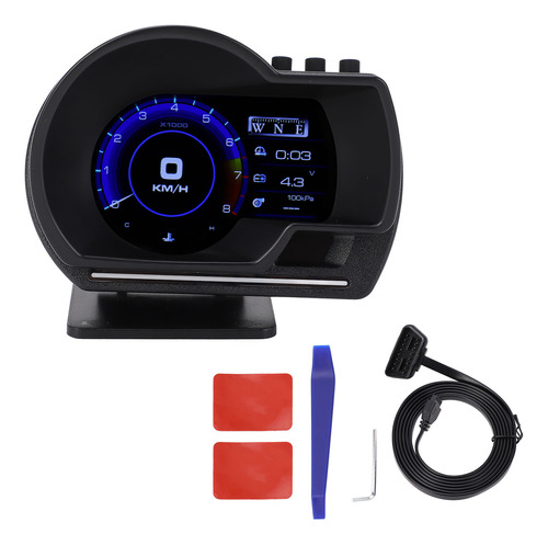 Ap-6 Car Obd Y Gps Smart Gauge Display Lcd Dual Head