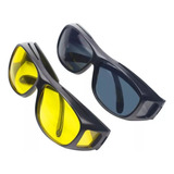 Dos Gafas De Sol, Visión Para Conducción Nocturna, Unisex 2