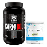 Carnibol - 907g - Darkness + Creatina Creapure 300g Central