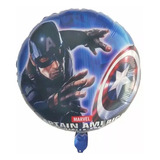 Globos Capitán América × 3 Pack Surtido Cotillón Cumpleaños