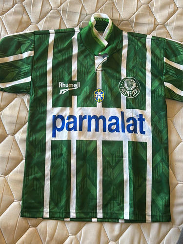 Camisa Palmeiras Parmalat Autografado Pelo Marcão