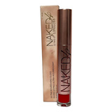 Lipgloss Naked Color Rojo 4ml - mL a $6250