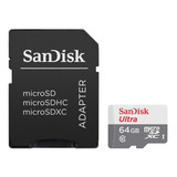 Micro Sd 64gb Sandisk Ultra Clase 10 Para Gopro Android