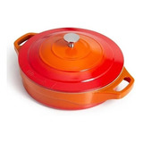 Frigideira/cacarola Le Cook Premier Laranja 24cm 2,4l