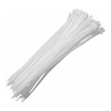 Kit Abraçadeiras Nylon Enforca Gato 2,5x100mm 5000 Unidade # Cor Branco