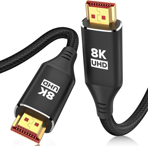 Cable Hdmi 2.1 Kelink De 8 K, 20 Pies, 48 Gbps, Cable Hdmi T