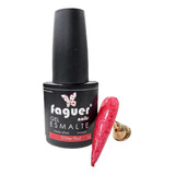 Esmalte Semipermanente Glitter Red Rojo Faguer Nails