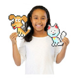 Jixelz Puzzle De Pixeles 700 Pc Set, Mascotas Fatbrain Toys