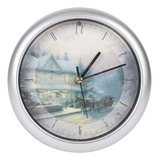 Thomas Kinkade Victorian Iv - Reloj De Pared Navideño En Ton