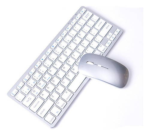 Teclado Y Mouse Inalámbricos Con Receptor Usb