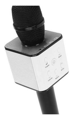 Microfono Bluetooth Inalambrico Karaoke Con Bocina Usb