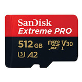Tarjeta Microsd  Extreme Pro 512gb