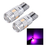 Lámpara Led Style 2, T10, 3 W, 6 Smd 5630, Para Coche